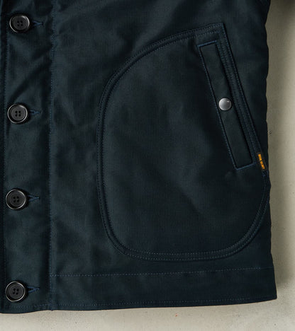 35-NAV - N1 Deck Jacket - 12oz Navy Whipcord