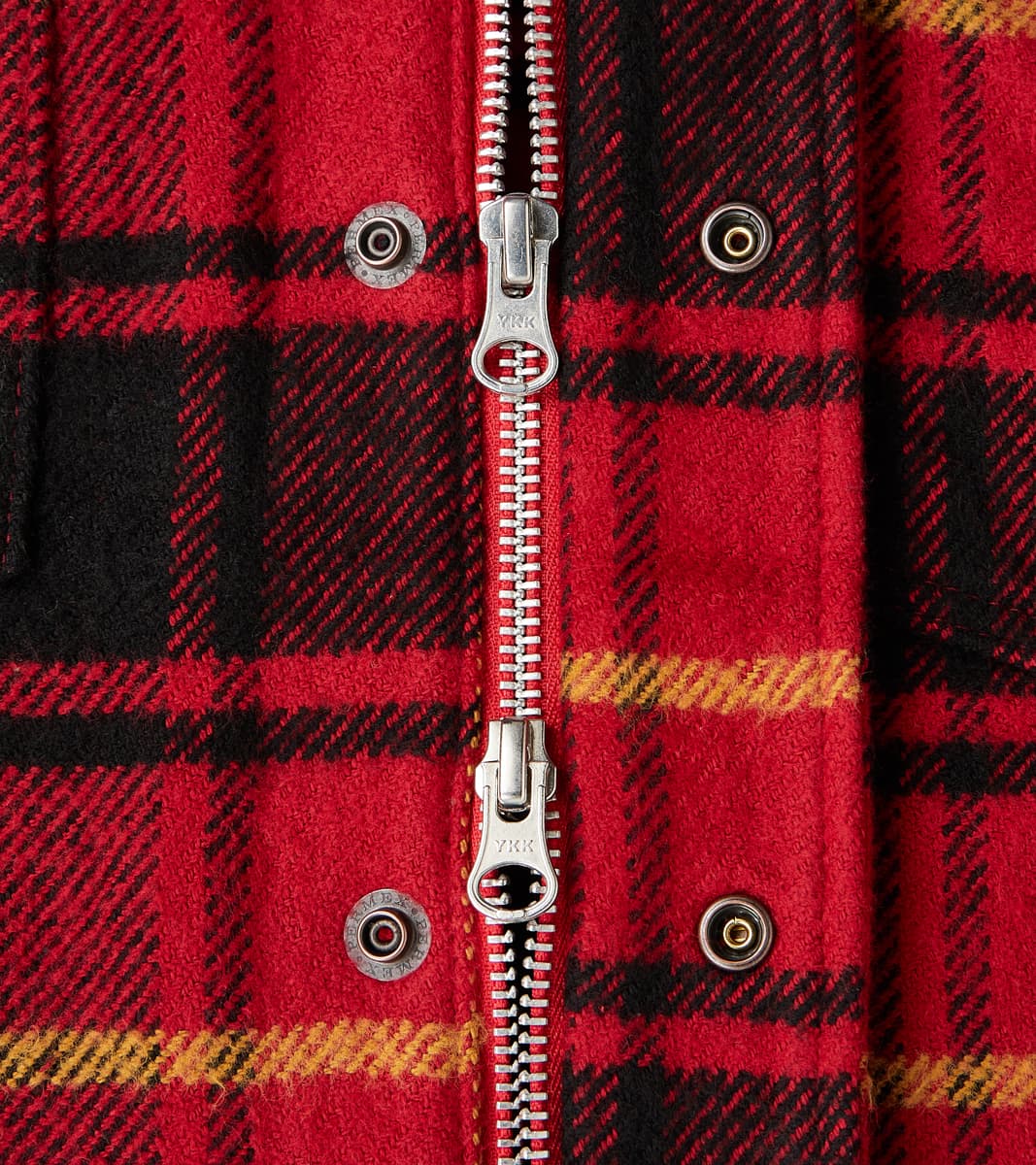 433-RED - Rider's Overshirt - 10oz Heavy Brushed Flannel Red Check