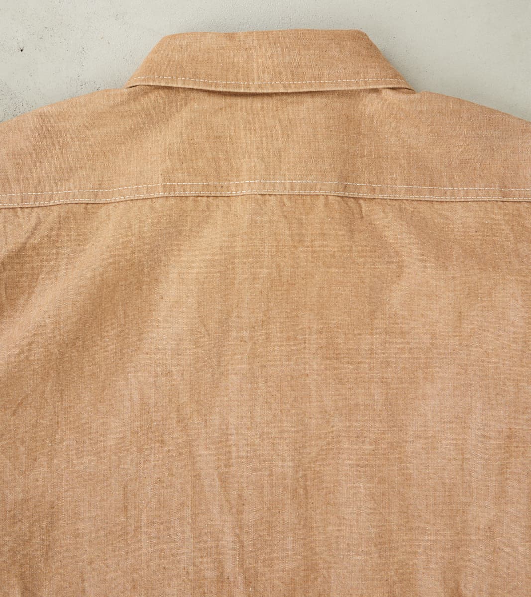 363-MOC - Work Shirt - 10oz Organic Chambray Mocha