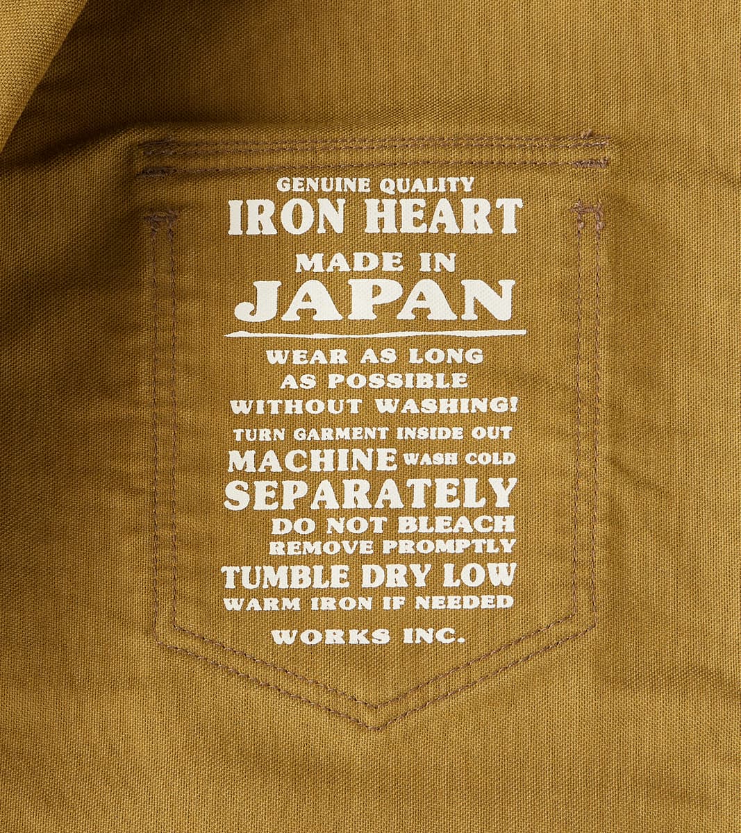 426-KHA - Western - 12oz Khaki Military Moleskin