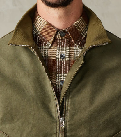 47-ODG - Tanker Jacket - 12oz Olive Drab Green Whipcord