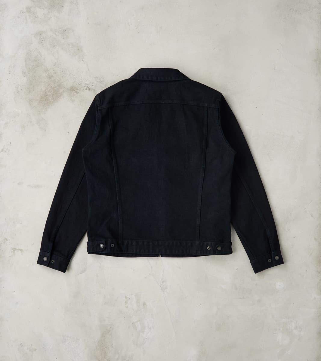 Iron Heart 123J-OD - Work Jacket - 14oz Indigo Overdyed Black