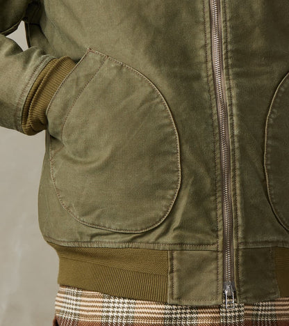 47-ODG - Tanker Jacket - 12oz Olive Drab Green Whipcord