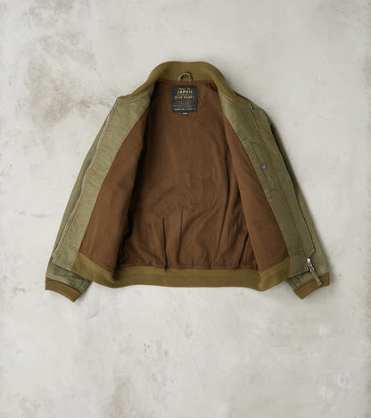47-ODG - Tanker Jacket - 12oz Olive Drab Green Whipcord