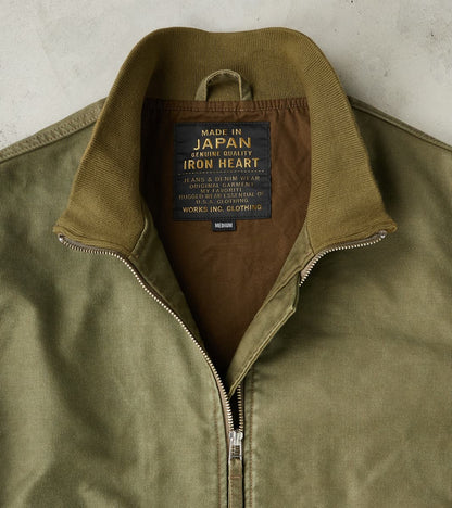 47-ODG - Tanker Jacket - 12oz Olive Drab Green Whipcord