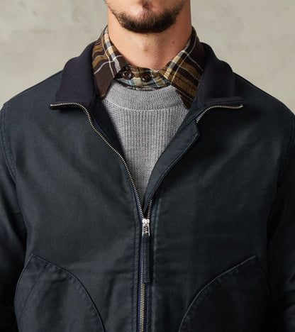 47-NAV - Tanker Jacket -  12oz Navy Whipcord