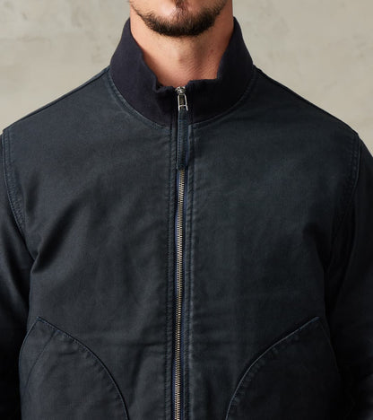 47-NAV - Tanker Jacket -  12oz Navy Whipcord