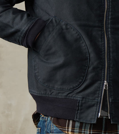 47-NAV - Tanker Jacket -  12oz Navy Whipcord