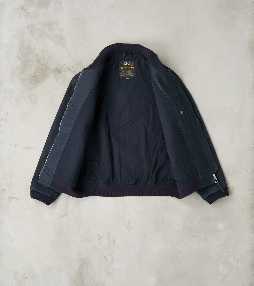 47-NAV - Tanker Jacket -  12oz Navy Whipcord