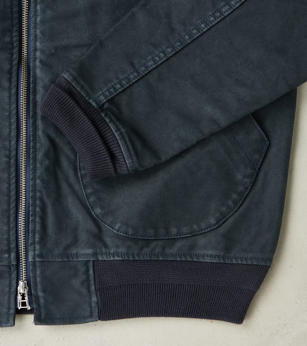 Iron Heart 47-NAV - Tanker Jacket - 12oz Navy Whipcord – Division