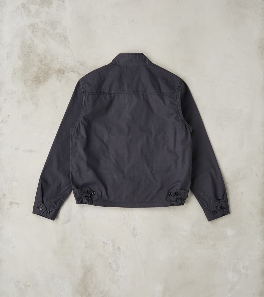 Iron Heart 165J-BLK - Drizzler Jacket - 6.2oz Black Serge Twill