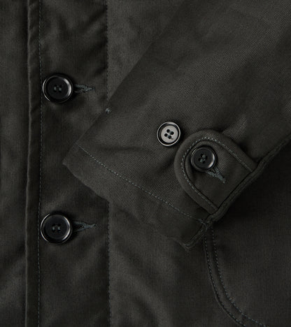 35-BLK - N1 Deck Jacket - 12oz Super Black Whipcord