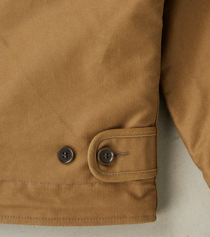 37-KHA - N1 Deck Jacket - 14oz Oiled Khaki Whipcord