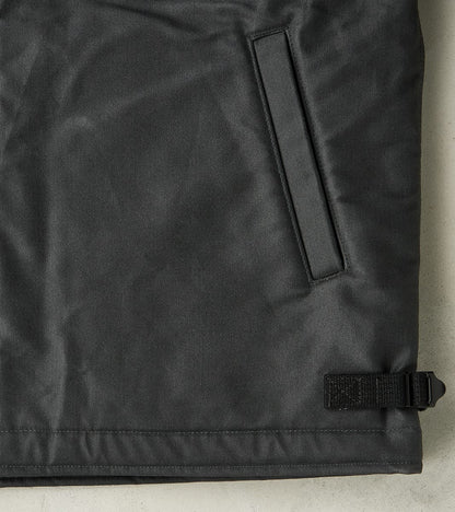 45-BLK - A2 Deck Jacket - 14oz Black Oiled Whipcord