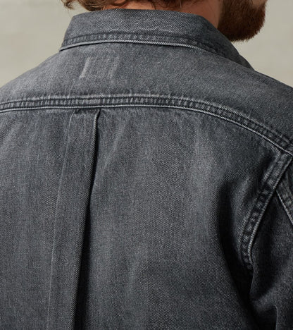 CPO Shirt - 13oz Fade Wash Denim - Dark Grey