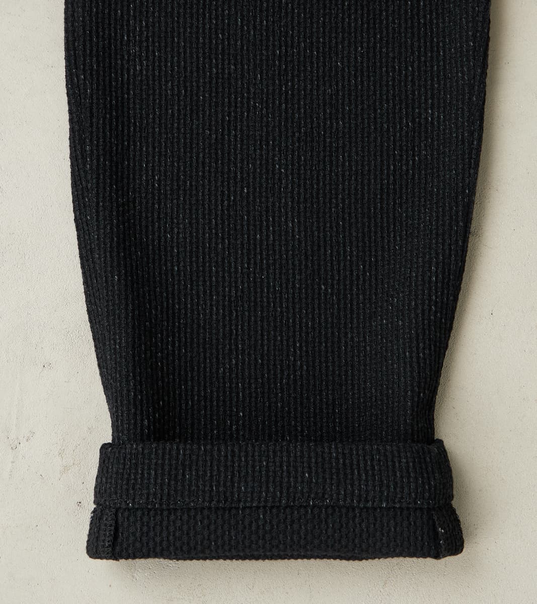Easy Trouser - Relaxed Tapered - 11oz Black Sashiko