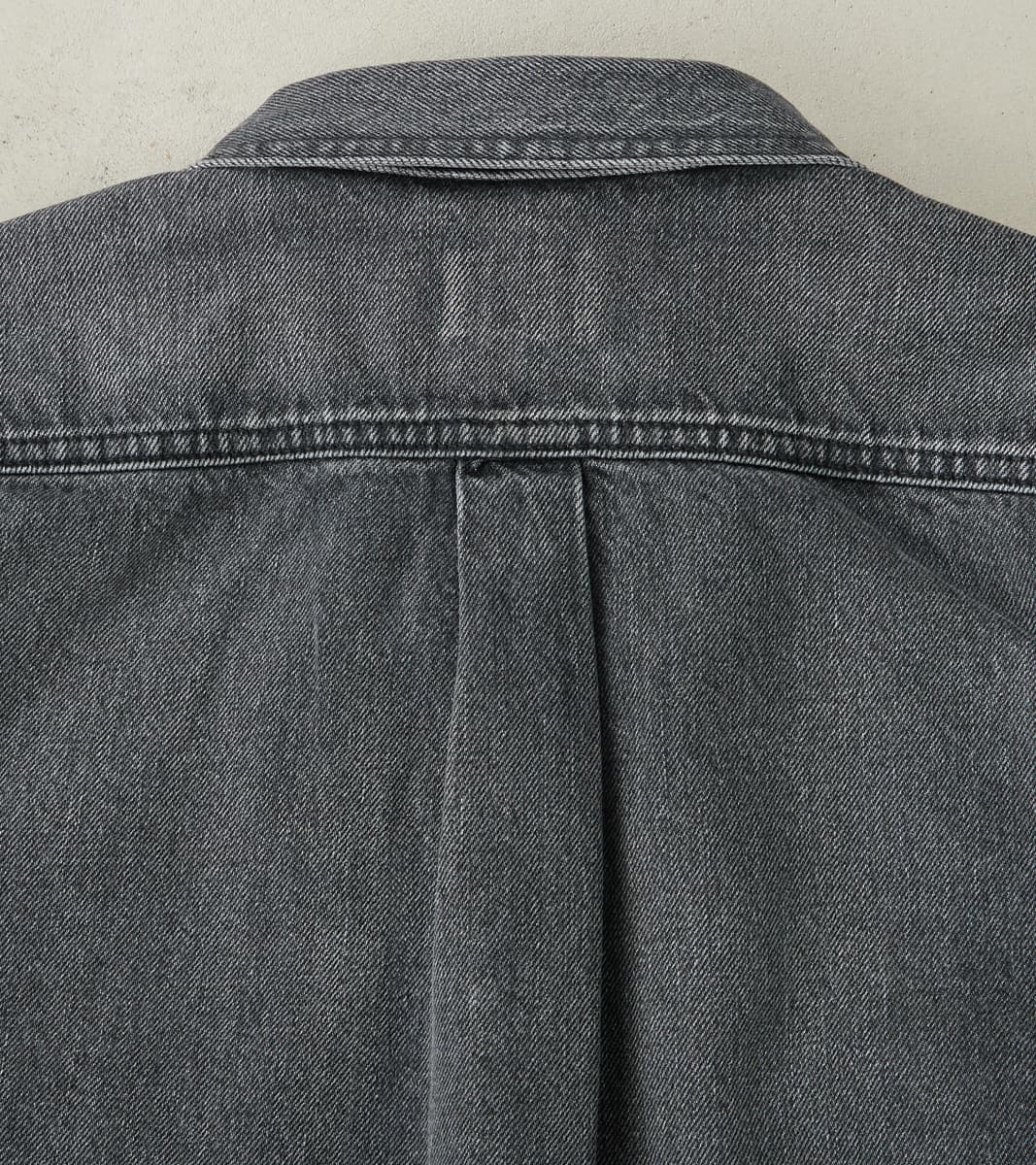 CPO Shirt - 13oz Fade Wash Denim - Dark Grey