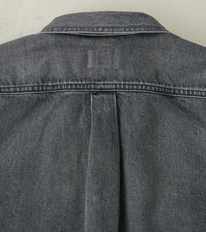 CPO Shirt - 13oz Fade Wash Denim - Dark Grey