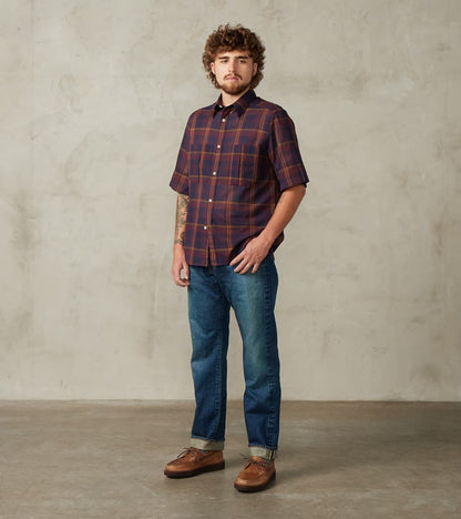 J401-D01 Circle Series - Classic Straight - 14.8oz US Cotton Aging Wash