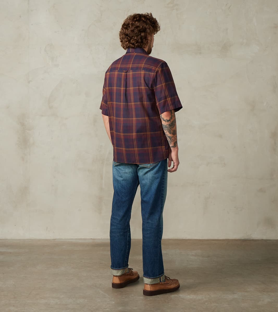 J401-D01 Circle Series - Classic Straight - 14.8oz US Cotton Aging Wash