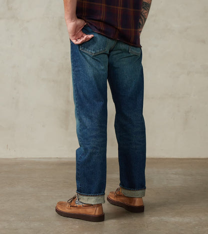 J401-D01 Circle Series - Classic Straight - 14.8oz US Cotton Aging Wash