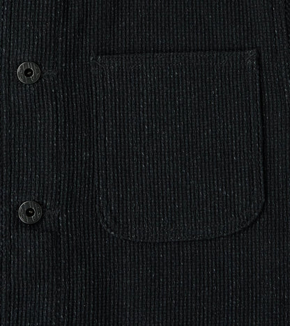 Coverall Jacket - 11oz Black Sashiko