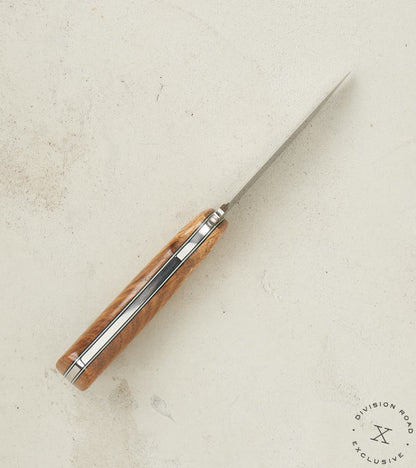 The Fields Artisan Handmade Nitro-V Stainless Steel & White Oak Explorer