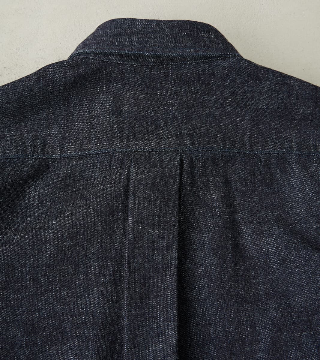 MXLS1020 - Work Shirt - 8oz Deep Indigo Selvedge Denim