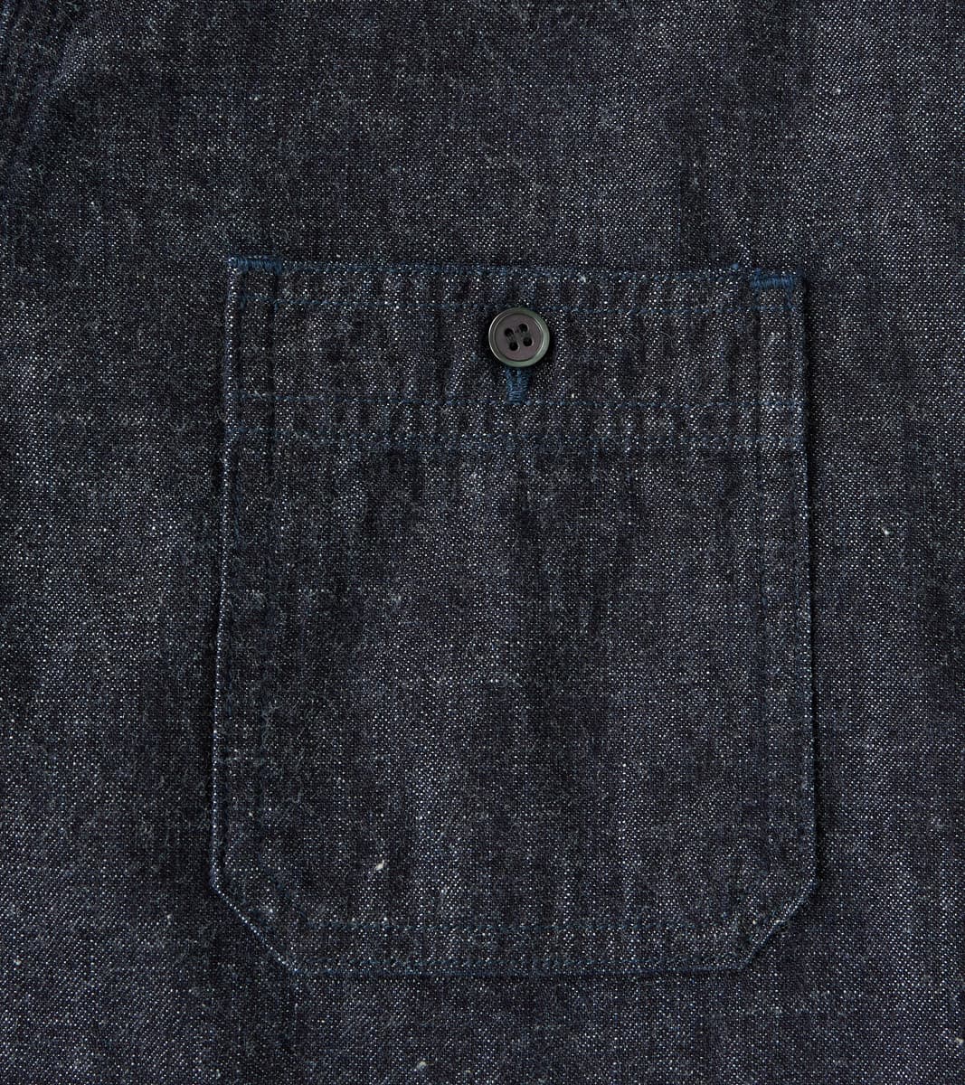 MXLS1020 - Work Shirt - 8oz Deep Indigo Selvedge Denim