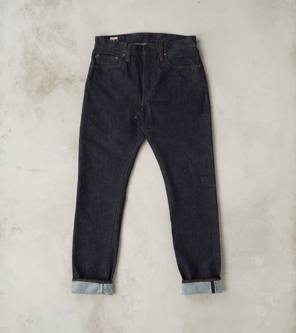 MXJE1107 - Narrow Tapered - 15.7oz Deep Indigo