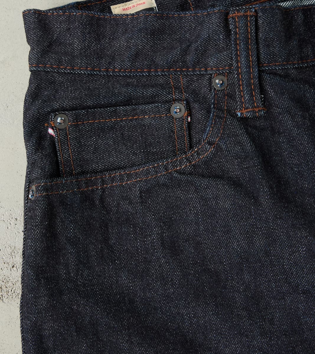 MXJE1107 - Narrow Tapered - 15.7oz Deep Indigo