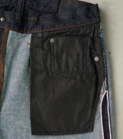 MXJE1107 - Narrow Tapered - 15.7oz Deep Indigo