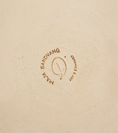 The Fields Artisan Hand Thrown Stoneware Plates - Graphite