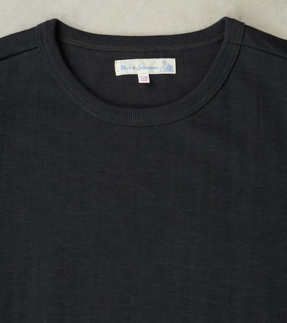 S218 Good Originals - 10.7oz Loopwheeled 2-Thread Heavyweight Longsleeve - 98 Charcoal