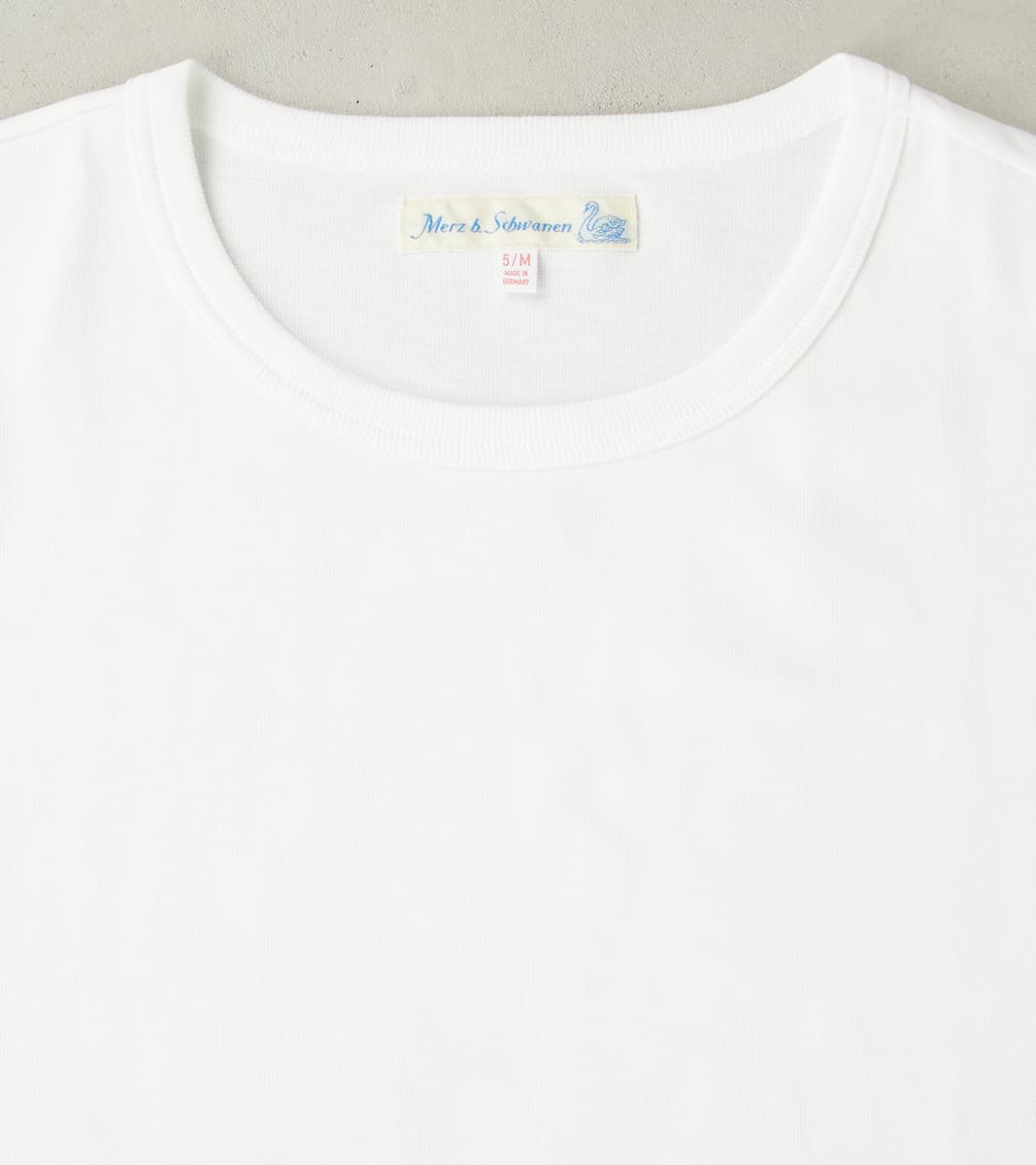 2M15 Good Originals - 6.8oz Vintage Machine 2-Thread Longsleeve - 01 White