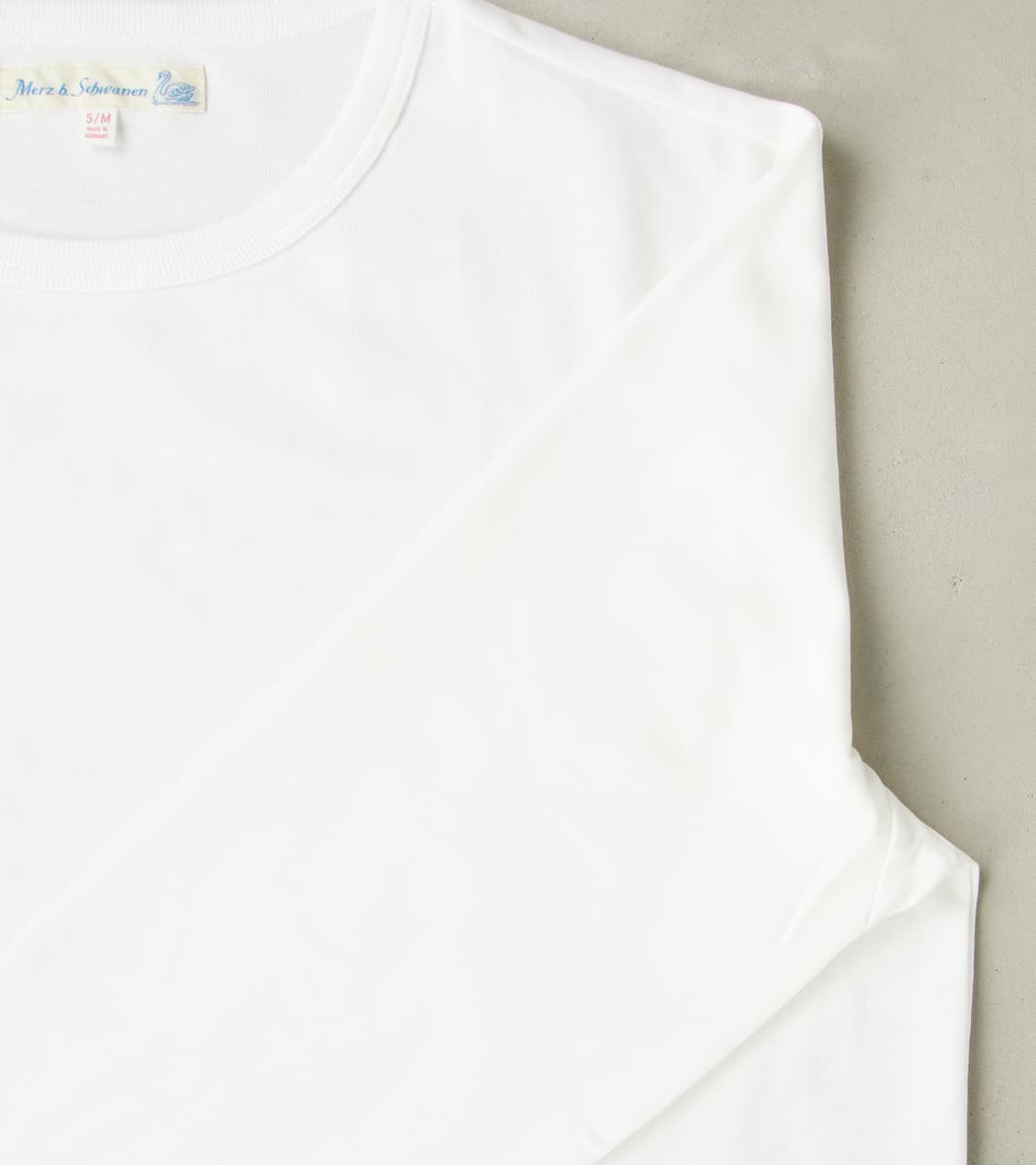 2M15 Good Originals - 6.8oz Vintage Machine 2-Thread Longsleeve - 01 White