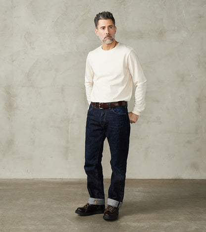 2M15 Good Originals - 6.8oz Vintage Machine 2-Thread Longsleeve - 02 Nature