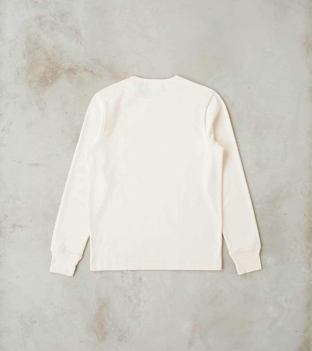 2M15 Good Originals - 6.8oz Vintage Machine 2-Thread Longsleeve - 02 Nature