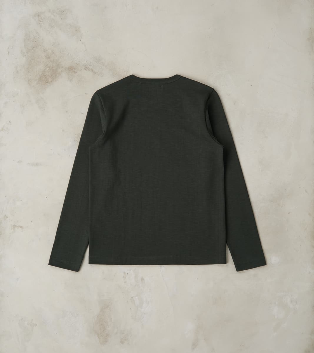 S218 Good Originals - 10.7oz Loopwheeled 2-Thread Heavyweight Longsleeve - 401 Forest