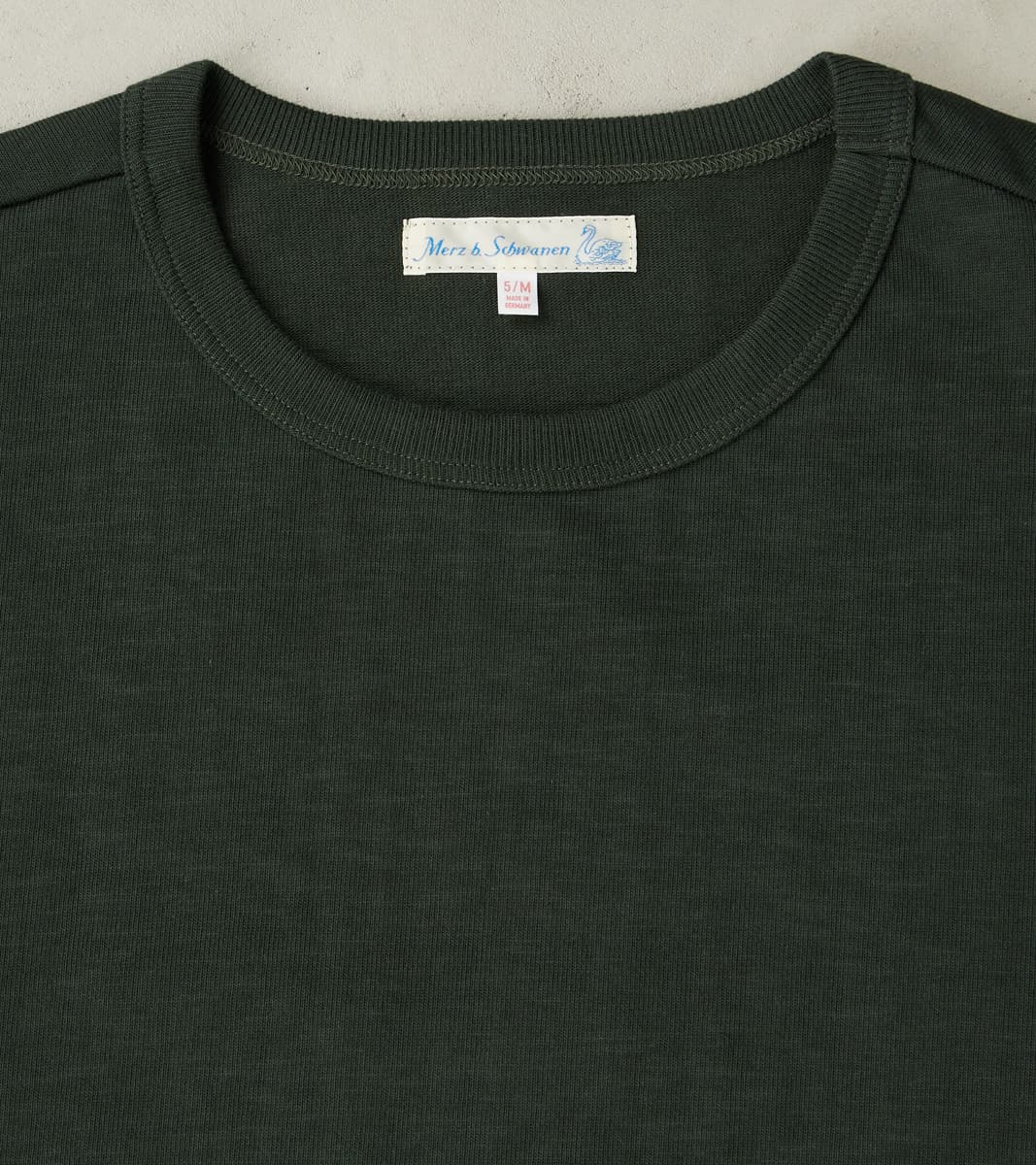 S218 Good Originals - 10.7oz Loopwheeled 2-Thread Heavyweight Longsleeve - 401 Forest