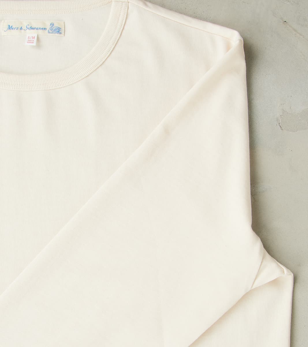 2M15 Good Originals - 6.8oz Vintage Machine 2-Thread Longsleeve - 02 Nature