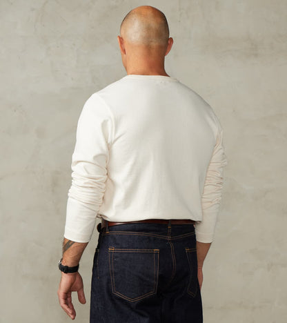 S218 Good Originals - 10.7oz Loopwheeled 2-Thread Heavyweight Longsleeve - 02 Nature