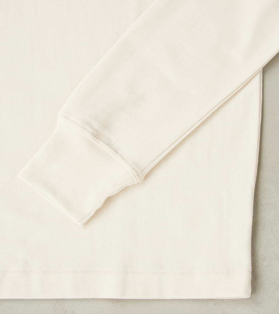 2M15 Good Originals - 6.8oz Vintage Machine 2-Thread Longsleeve - 02 Nature