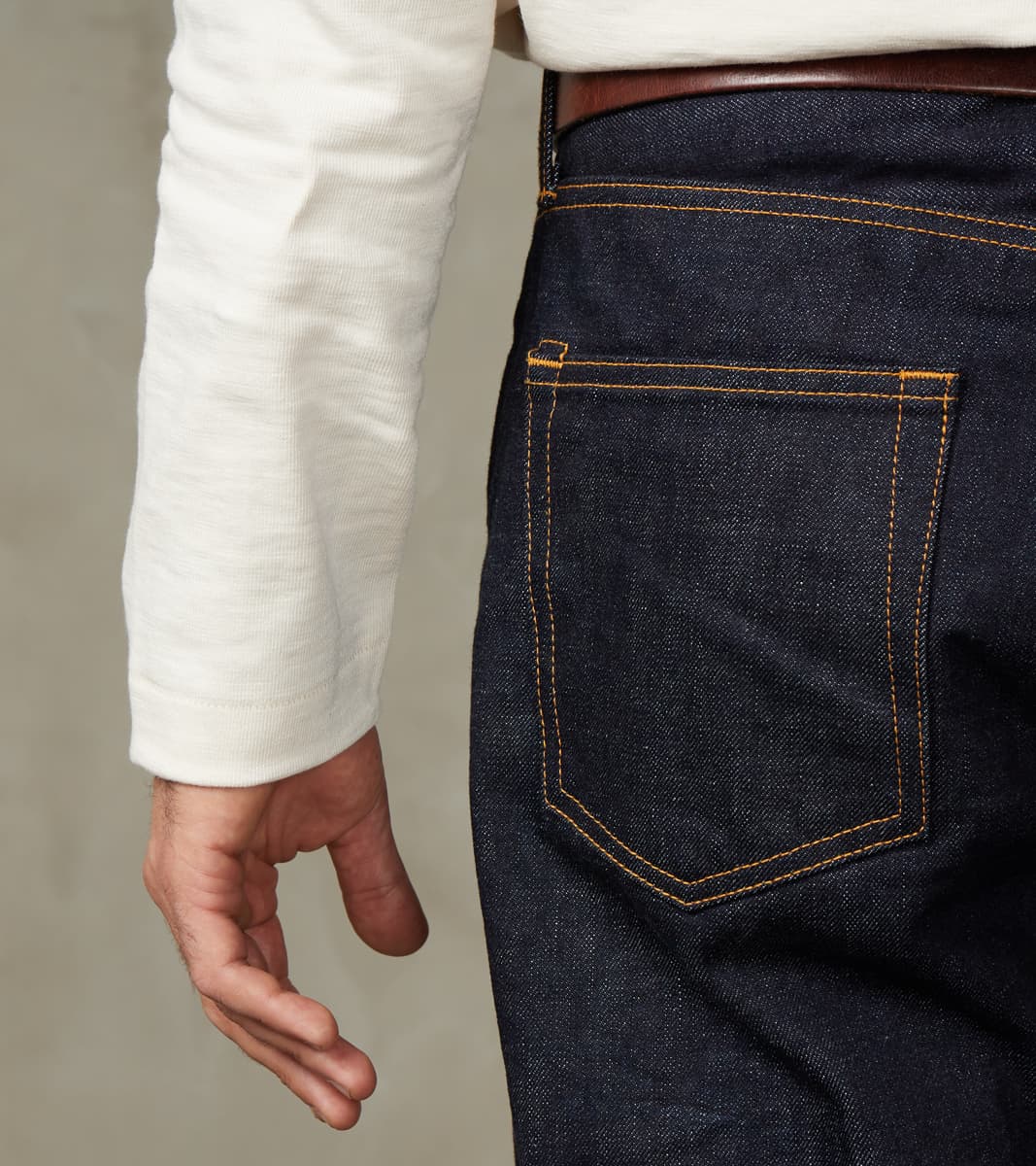 S218 Good Originals - 10.7oz Loopwheeled 2-Thread Heavyweight Longsleeve - 02 Nature