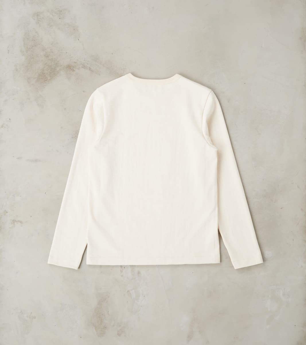 S218 Good Originals - 10.7oz Loopwheeled 2-Thread Heavyweight Longsleeve - 02 Nature