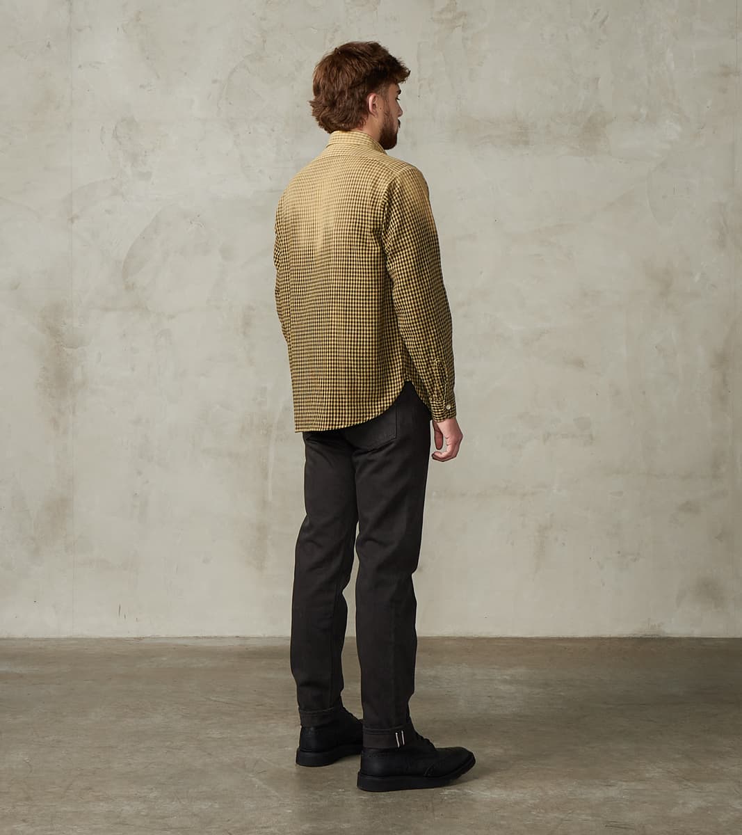 MMJZ6300 - #200 Tapered - Bamboo Charcoal Dyed Selvedge Twill