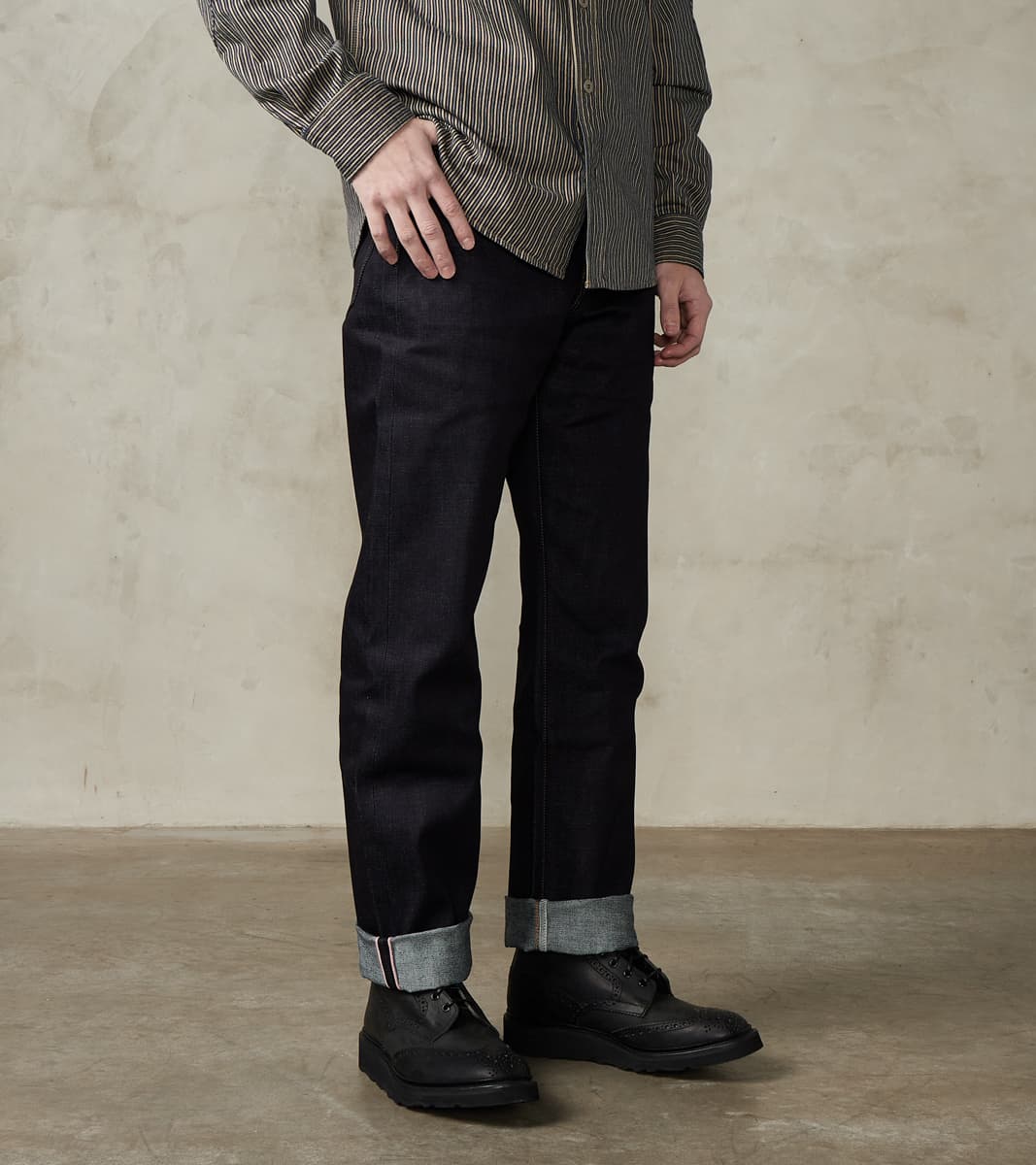 Momotaro Jeans MMJB0100 - #100 Standard Straight - 14.7oz Tokuno Indig…