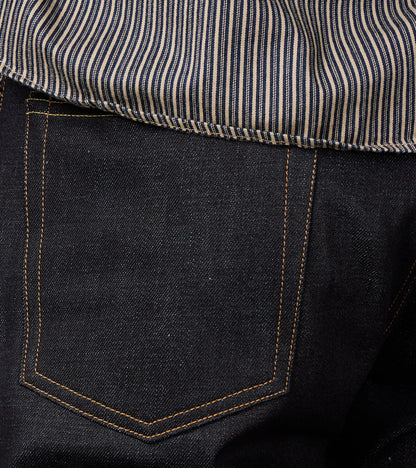 MMJB0100 - #100 Standard Straight - 14.7oz Tokuno Indigo