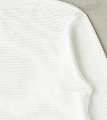 MMTS6030 Suvin Cotton Long Sleeve Thermal - White