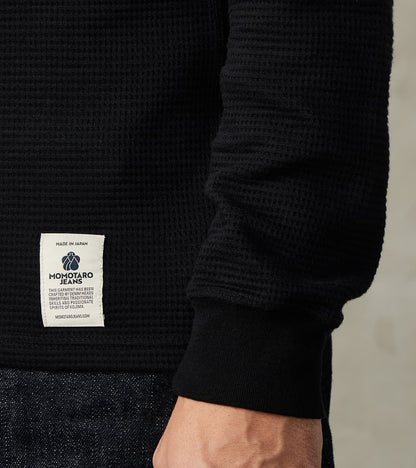 MMTS6030 Suvin Cotton Long Sleeve Thermal - Black